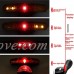 Anshinto 7 LED Bicycle Turn Signal Directional Brake Light  Bike Lamp with 8 Sound Horn - B075L24YHM